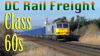 DC Rail Freight Class 60 Diesel Locomotive Compilation [upl. by Gerrie295]