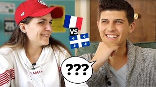 Quebecois VS French Speaker  Will I understand it French Reacts to Canadian French [upl. by Ordnazil453]