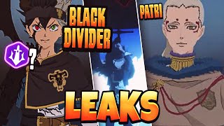 LEAKED BLACK DIVIDER ASTA FIRST DARK TYPE PATRI JULIUS FIGHT  Black Clover Mobile [upl. by Kellyn]