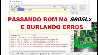 Passando rom na PAMLSV301C1 S905L2 Burlando erros de UBOOT e DTB [upl. by Lari184]