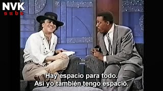 Stevie Ray Vaughan  Entrevista con Arsenio Hall 1989 Subtitulado en Español [upl. by Udela451]