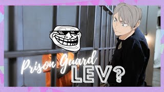 Lev is the most gullible prison guard EVER  Key amp Peele skit  Haikyuu texts  Birthday Special [upl. by Wahl]