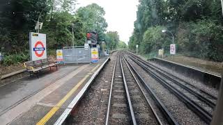 London Underground Full journey Rayners Lane to Cockfosters Piccadilly Line [upl. by Hazelton]