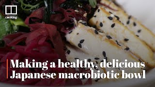 Making a healthy delicious Japanese macrobiotic bowl with chef Peggy Chan [upl. by Atnoved]