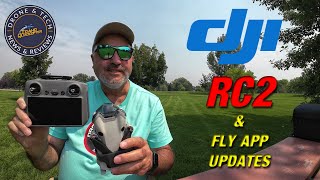 DJI RC2 and Fly App Update August 2024  Mini 4 Pro Test Flight [upl. by Laurent290]