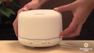 Serenity Ultrasonic Aroma Diffuser by Pure Essential Oil Works [upl. by Akirat]