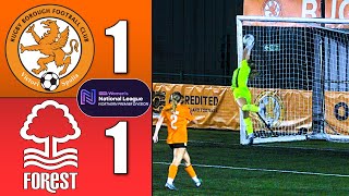 FULL MATCH  Rugby Borough 11 Nottingham Forest  FA Womens National League North [upl. by Neruat]