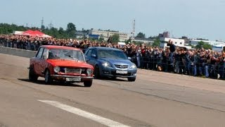 ВАЗ 2101 Турбо vs Mazda 3 MPS [upl. by Aniratac814]