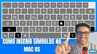 COMO FAZER SÍMBOLOS NO MAC [upl. by Wendalyn750]