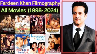 Fardeen Khan All Movies List 19982024  Fardeen Khan Filmography  Hit Or Flop  Blockbuster [upl. by Redyr]