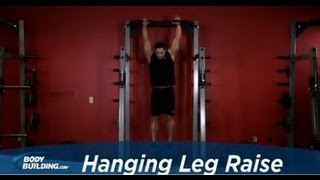 Hanging Leg Raise  Ab Exercise  Bodybuildingcom [upl. by Izak]