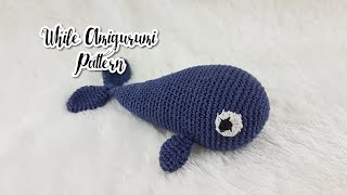 whale amigurumi crochet doll tutorial and pattern [upl. by Bobbette]