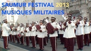 Saumur 2013 Parade Musiques Militaires 1 [upl. by Slavin822]