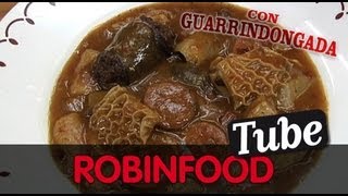 ROBINFOOD  Callos con pata y morro a la vizcaína [upl. by Tonjes889]