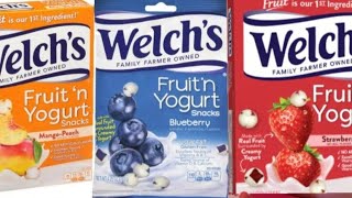 Welchs Fruit N Yogurt Snacks [upl. by Haldas]