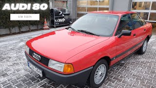 STR190 Audi 80 B3  marzenie tatusiów lat dziewięćdziesiątych [upl. by Amian]