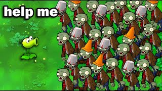 I Beat 100 Of Plants Vs Zombies For The Nostalgia [upl. by Aras]