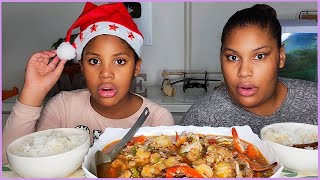 SEAFOOD GUMBO MUKBANG [upl. by Avehs]