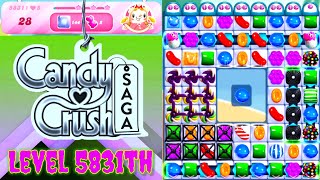 Level 5831th Candy Crush Saga Live Streaming On YouTube By Sankat Mochan vlogs [upl. by Maynard]