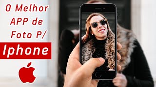 O MELHOR APP de Fotos Para IPHONE 7 8 X e 11  GRÁTIS e igual Câmera Profissional 2020 [upl. by Thetes]