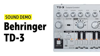 Behringer TD3 Sound Demo no talking with Source Audio Ventris [upl. by Akit]