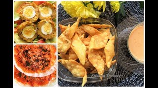 3 Vegetarian Appetizers  Dinner Party Recipes [upl. by Ylrae]