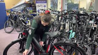 Kalkhoff Endeavour 5B Move Electric Bike boschebikesystems Intube Battery Removal [upl. by Cleve]