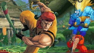 GAMEPLAY INTERESSANTE DE ROLENTO NO CAMP DE STREET FIGHTER ALPHA 3 [upl. by Crowns402]