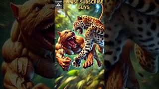 Pitbull vs leopard  shorts ytshorts youtubeshorts [upl. by Coplin]