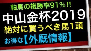 中山金杯2019【絶対に買うべき馬1頭】お得な【外厩情報】 [upl. by Haggar]