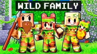 Having a WILD Family In Minecraft [upl. by Treblihp]