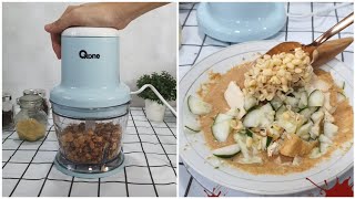 Review Oxone Cute Chopper OX201 RESEP KETOPRAK kuliner makan makanan betawi jakarta enak ide [upl. by Josselyn]