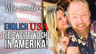 🇺🇸 ENDLICH AUSGEWANDERT 3 Power Tage amp das Haus füllt sich  USA Auswanderer Vlog 19 [upl. by Efthim]