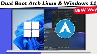 How to Dual Boot Arch Linux and Windows 11 2024  BRAND NEW INSTALL GUIDE [upl. by Laehctim]