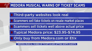 Medora Musical warns guests of ticket scammers [upl. by Douglas41]