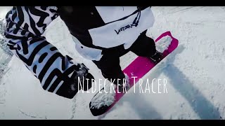 Nidecker Tracer Snowboard Review [upl. by Nylissej]