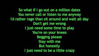 Avril Lavigne  What The Hell Lyrics [upl. by Coralie]