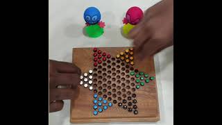 Lets Play Chinese Checkers  2 Player Gameshorts [upl. by Ardnuat124]