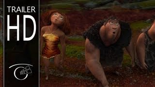 Los Croods  Una aventura prehistórica  Trailer HD [upl. by Nylsirk932]