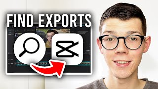 How To Find Exported Videos From CapCut PC  Full Guide [upl. by Fontana]