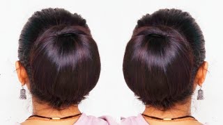 Bridal Ambada Hair Styles l🌼l beautifull Bun Hair Styles ll SeemaKatam24 ll hairtutorial [upl. by Aicil]