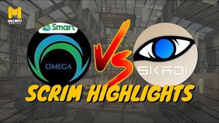 Smart Omega vs Skadi  Scrim Highlights [upl. by Akirderf]