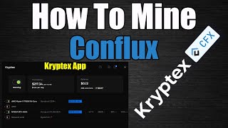 CONFLUX Profits BOOM  Kryptex App Better Than Nicehash [upl. by Earal]