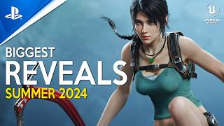 TOP 15 BEST NEW GAMES announced in Summer 2024 with CRAZY NEXT GEN 4K GRAPHICS [upl. by Nesline]