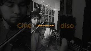 Cinema Paradiso 🎻🎵 cinemaparadiso enniomorricone violin [upl. by Eglantine37]