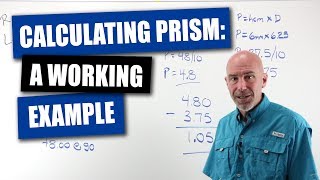 How To Calculate Prism A Working Example Using Prentices Rule [upl. by Yolanda]