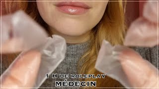 ASMR FRANÇAIS 🌸 1H DE ROLEPLAY MÉDECIN [upl. by Dickerson721]