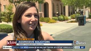 Aggressive solicitors target Summerlin neighborhood [upl. by Elizabet]