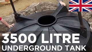 Ecosure 3500 Litre Underground Water Tank [upl. by Odell]