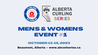 Kohsuke Hirata vs Andrew Dunbar  FINAL  Alberta Curling Series  Event 1 [upl. by Keemahs]